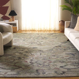 Safavieh Anatolia 401 Hand Tufted Transitional Rug Sage / Beige 90% Polyester, 10% Wool