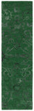 Safavieh Anatolia 401 Hand Tufted Transitional Rug Dark Green Polyester Pile