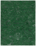 Safavieh Anatolia 401 Hand Tufted Transitional Rug Dark Green Polyester Pile