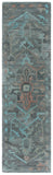 Safavieh Anatolia 402 Hand Tufted Modern Rug Teal / Brown Polyester Pile