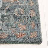 Safavieh Anatolia 402 Hand Tufted Modern Rug Teal / Brown Polyester Pile