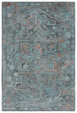 Safavieh Anatolia 402 Hand Tufted Modern Rug Teal / Brown Polyester Pile