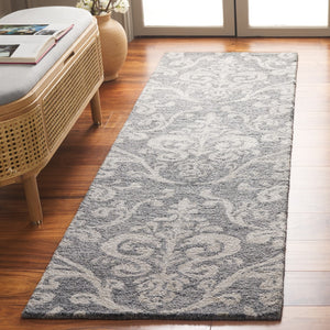 Safavieh Anatolia 405 Hand Tufted Transitional Rug Grey Polyester Pile