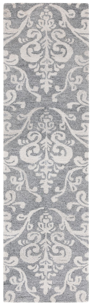 Safavieh Anatolia 405 Hand Tufted Transitional Rug Grey Polyester Pile