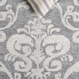 Safavieh Anatolia 405 Hand Tufted Transitional Rug Grey Polyester Pile