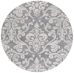 Safavieh Anatolia 405 Hand Tufted Transitional Rug Grey Polyester Pile