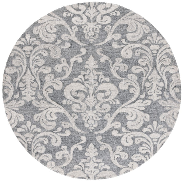 Safavieh Anatolia 405 Hand Tufted Transitional Rug Grey Polyester Pile