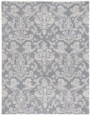 Safavieh Anatolia 405 Hand Tufted Transitional Rug Grey Polyester Pile