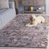 Safavieh Anatolia 406 Hand Tufted Transitional Rug Brown / Pink Polyester Pile