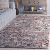 Safavieh Anatolia 406 Hand Tufted Transitional Rug Brown / Pink Polyester Pile