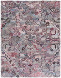 Safavieh Anatolia 406 Hand Tufted Transitional Rug Brown / Pink Polyester Pile