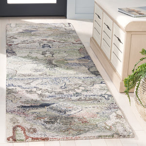 Safavieh Anatolia 408 Hand Tufted Transitional Rug Grey / Green Polyester Pile