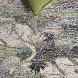 Safavieh Anatolia 408 Hand Tufted Transitional Rug Grey / Green Polyester Pile