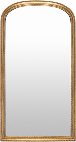 Nalanda ANAN-001 65"H x 35"W x 2"D Full Length Mirror ANAN001-6535  Frame: Gold Surya