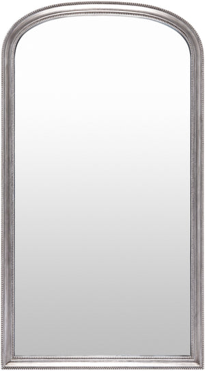 Nalanda ANAN-003 65"H x 35"W x 2"D Full Length Mirror ANAN003-6535  Frame: Metallic - Silver Surya