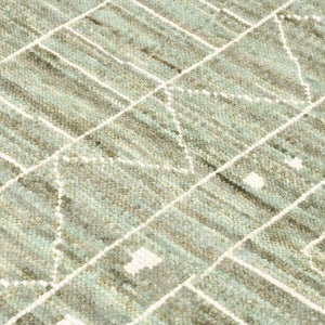 Amer Rugs Anna Hand-knotted Area Rug Crafted From Premium Wool And Viscose For Timeless Elegance And Style Sea Spray Wool, Art Silk (Viscose) Ann21014