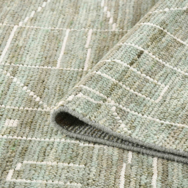 Amer Rugs Anna Hand-knotted Area Rug Crafted From Premium Wool And Viscose For Timeless Elegance And Style Sea Spray Wool, Art Silk (Viscose) Ann21014