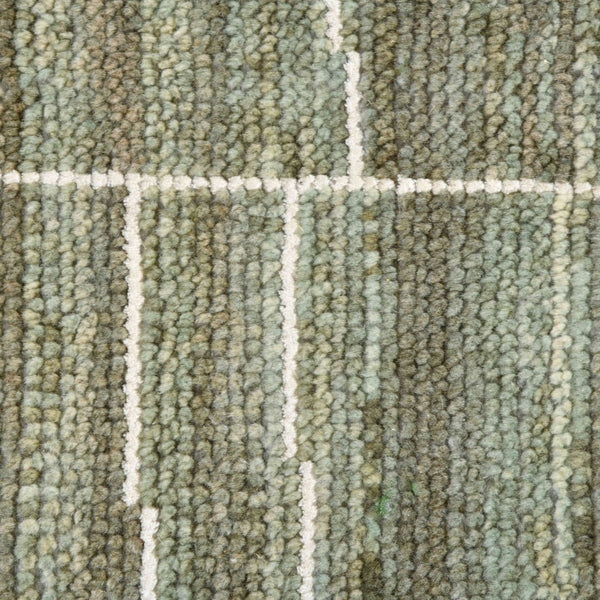 Amer Rugs Anna Hand-knotted Area Rug Crafted From Premium Wool And Viscose For Timeless Elegance And Style Sea Spray Wool, Art Silk (Viscose) Ann21014