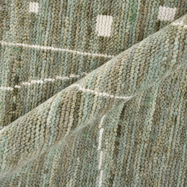 Amer Rugs Anna Hand-knotted Area Rug Crafted From Premium Wool And Viscose For Timeless Elegance And Style Sea Spray Wool, Art Silk (Viscose) Ann21014