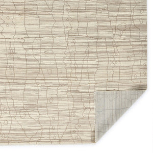 Amer Rugs Anna Modern Geometric Hand-knotted Area Rug In Luxurious New Zealand Wool For Timeless Elegance Beige Wool, Viscose Ann60203