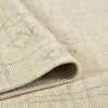 AMER Rugs Anna  ANN-8 Hand-Knotted Handmade Raw Handspun New Zealand Wool Transitional Geometric Rug Ivory 2'6" x 8'