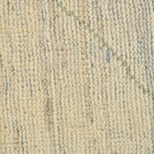 Amer Rugs Anna Modern Geometric Hand-knotted Area Rug In Luxurious New Zealand Wool For Timeless Elegance Ivory Wool, Viscose Ann81014