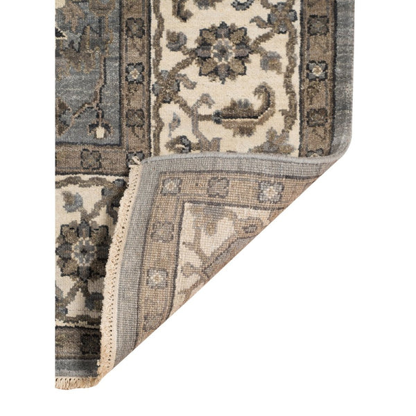 Amer Rugs Antiquity Hand-knotted Area Rug - Elegant Persian-inspired Design In Premium New Zealand Wool Gray Wool Anq111215