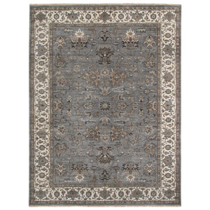 Amer Rugs Antiquity Hand-knotted Area Rug - Elegant Persian-inspired Design In Premium New Zealand Wool Gray Wool Anq111215