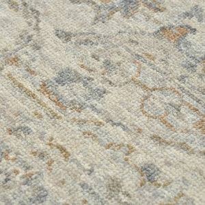 Amer Rugs Antiquity Hand-knotted Area Rug - Elegant Persian-inspired Design In Premium New Zealand Wool Ivory Wool Anq530912