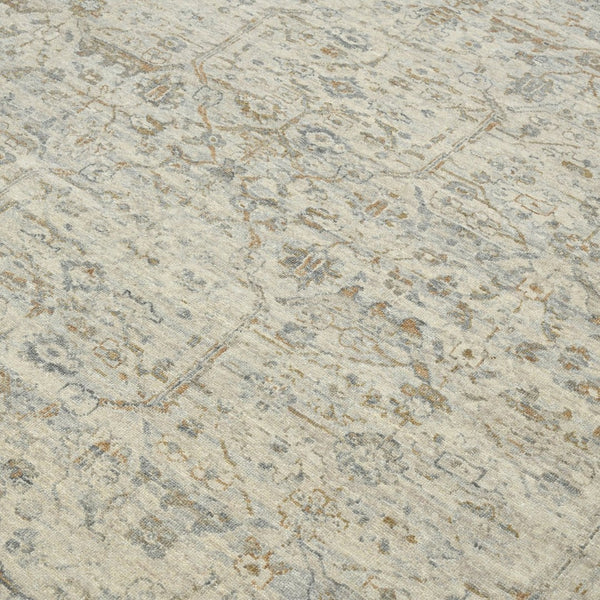 Amer Rugs Antiquity Hand-knotted Area Rug - Elegant Persian-inspired Design In Premium New Zealand Wool Ivory Wool Anq530912