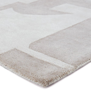 Jaipur Living Anthem Noverre Modern Handmade Indoor Rug Taupe 5'x8'