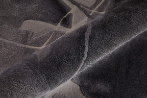 Feizy Rugs Anya Hand Tufted Wool Viscose Abstract Area Rug for Transitional Living Spaces ANY8885FGRYMLTJ00