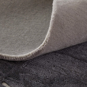 Feizy Rugs Anya Hand Tufted Wool Viscose Abstract Area Rug for Transitional Living Spaces ANY8885FGRYMLTJ00