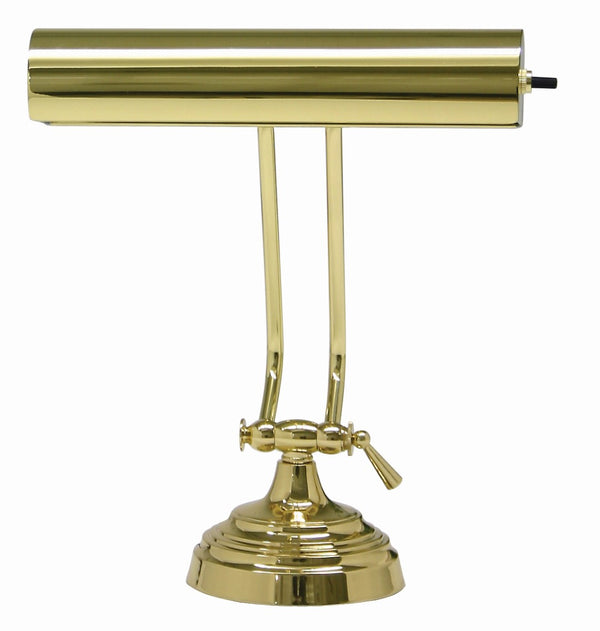 House Of Troy Advent Elegant Brass Piano And Desk Lamps With Flexible Gooseneck For Perfect Lighting Control Polished Brass Metal Ap10-21-61