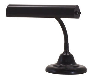 House Of Troy Advent Elegant Brass Piano And Desk Lamps With Flexible Gooseneck For Perfect Lighting Control Black Metal Ap10-25-7