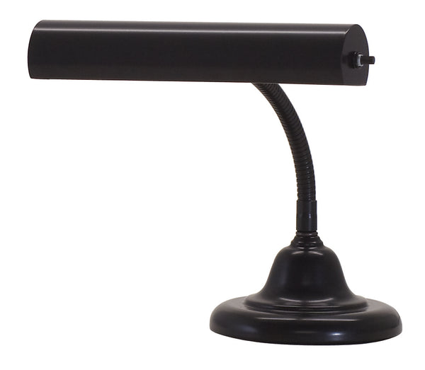 House Of Troy Advent Elegant Brass Piano And Desk Lamps With Flexible Gooseneck For Perfect Lighting Control Black Metal Ap10-25-7