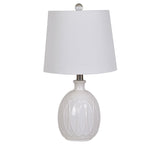 Loxley White Ceramic Table Lamp