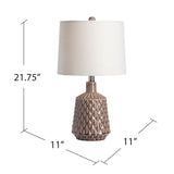 Swinton Ceramic Table Lamp AP2189SNG Evolution by Crestview Collection