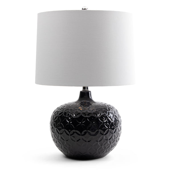 25" Navy Blue Ceramic Lamp AP2248 Evolution by Crestview Collection