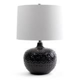 25" Navy Blue Ceramic Lamp AP2248 Evolution by Crestview Collection