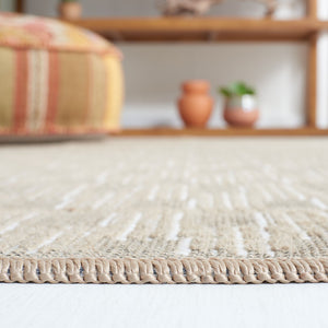 Safavieh Aspect 402 Power Loomed Natural Fiber Rug Natural / Ivory 5'-3" x 7'-6"