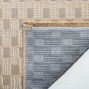 Safavieh Aspect 402 Power Loomed Natural Fiber Rug Natural / Ivory 8'-6" x 12'