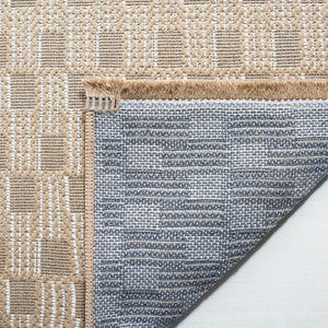 Safavieh Aspect 402 Power Loomed Natural Fiber Rug Natural / Ivory 5'-3" x 7'-6"