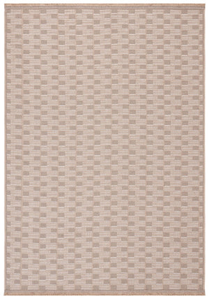 Safavieh Aspect 402 Power Loomed 50% Cotton, 47% Jute, 3% Polyester Natural Fiber Rug Natural / Ivory APE402B-8