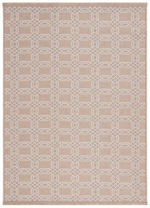 Safavieh Aspect 404 Power Loomed Natural Fiber Rug Natural / Ivory 5'-3" x 7'-6"