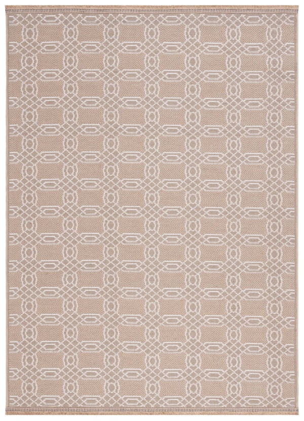 Safavieh Aspect 404 Power Loomed Natural Fiber Rug Natural / Ivory 5'-3" x 7'-6"