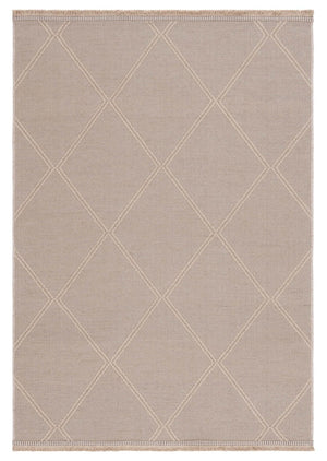 Safavieh Aspect 406 Power Loomed 50% Cotton, 47% Jute, 3% Polyester Natural Fiber Rug Natural APE406B-8