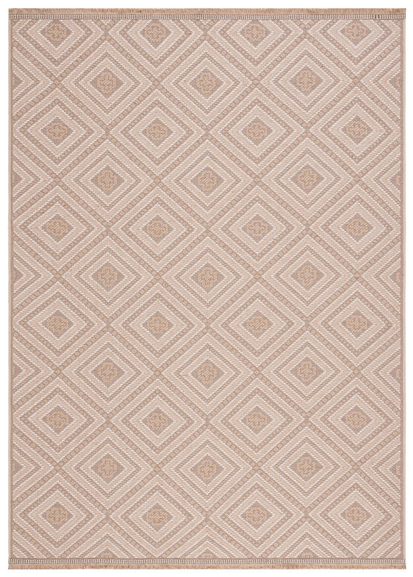 Safavieh Aspect 408 Power Loomed Natural Fiber Rug Natural / Ivory 8'-6" x 12'