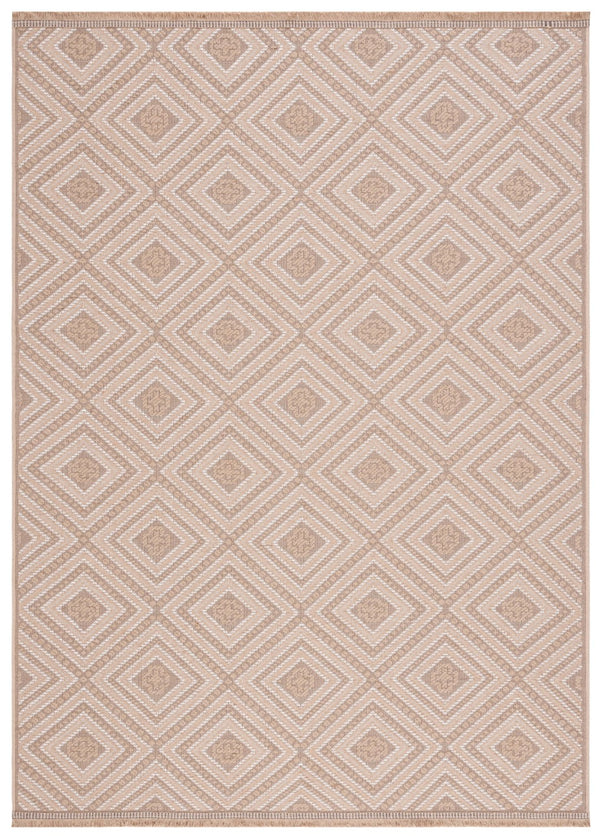 Safavieh Aspect 408 Power Loomed Natural Fiber Rug Natural / Ivory 5'-3" x 7'-6"