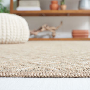 Safavieh Aspect 410 Power Loomed Natural Fiber Rug Natural / Ivory 5'-3" x 7'-6"